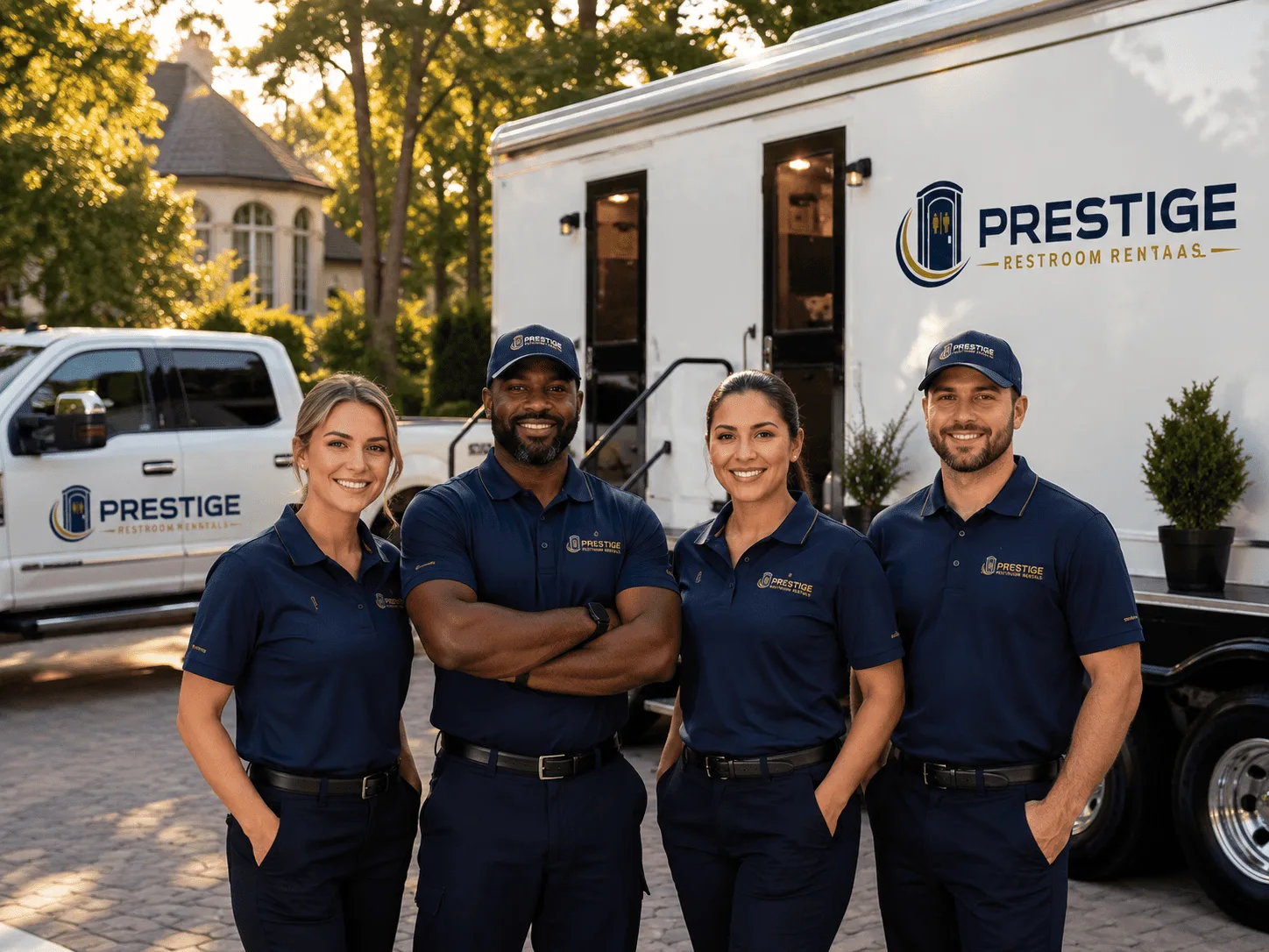 Trusted Luxury Portable Restrooms company in Leesburg, TX